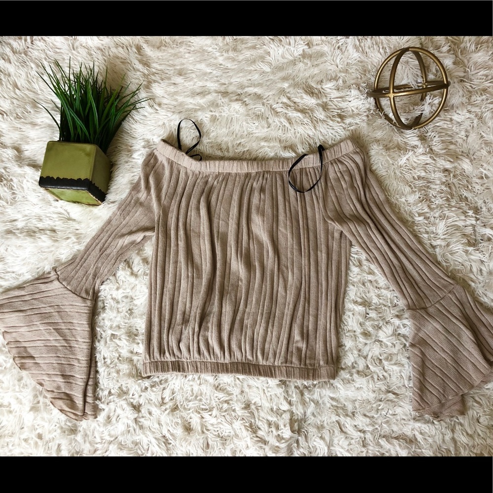 Off the shoulder blouse